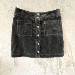 GAP Y2K Mini Velvet Pencil Skirt Sz 4